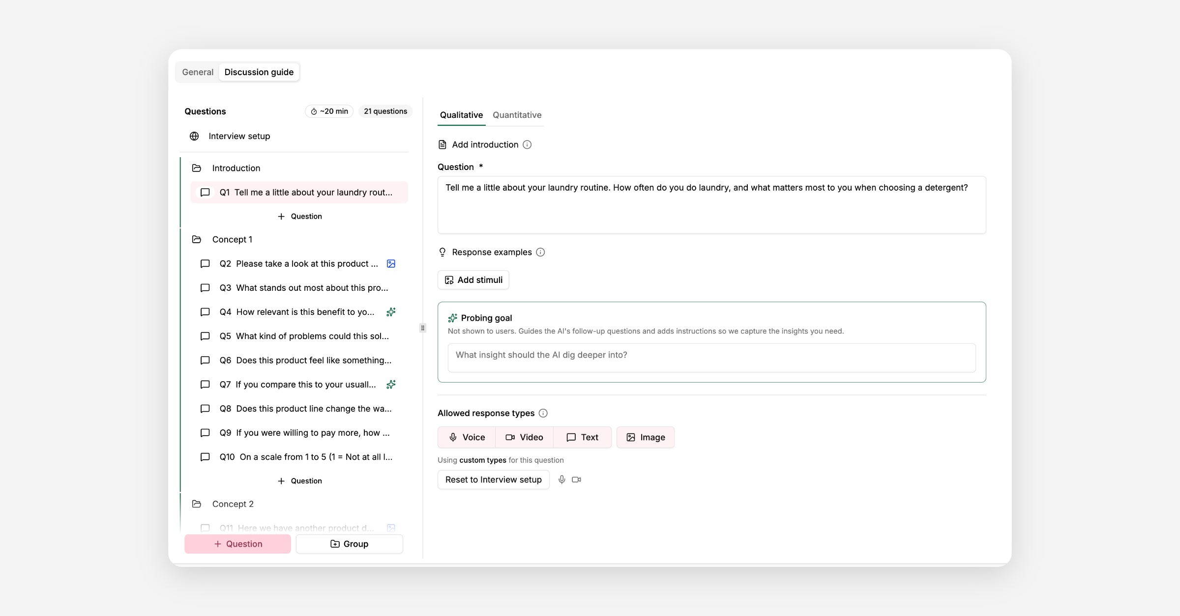 Discussion guide